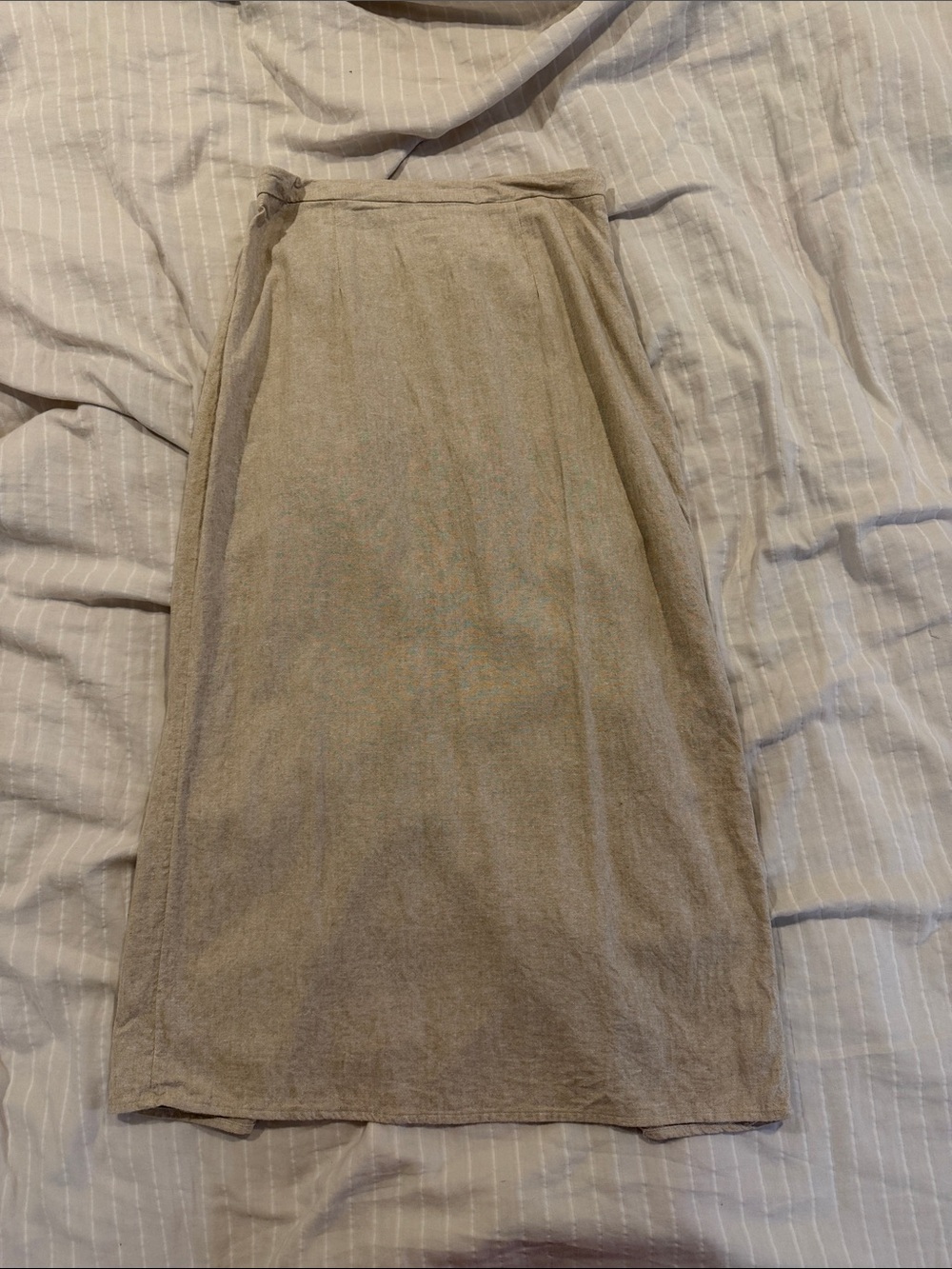 Old Navy Beige/Tan Midi Skirt